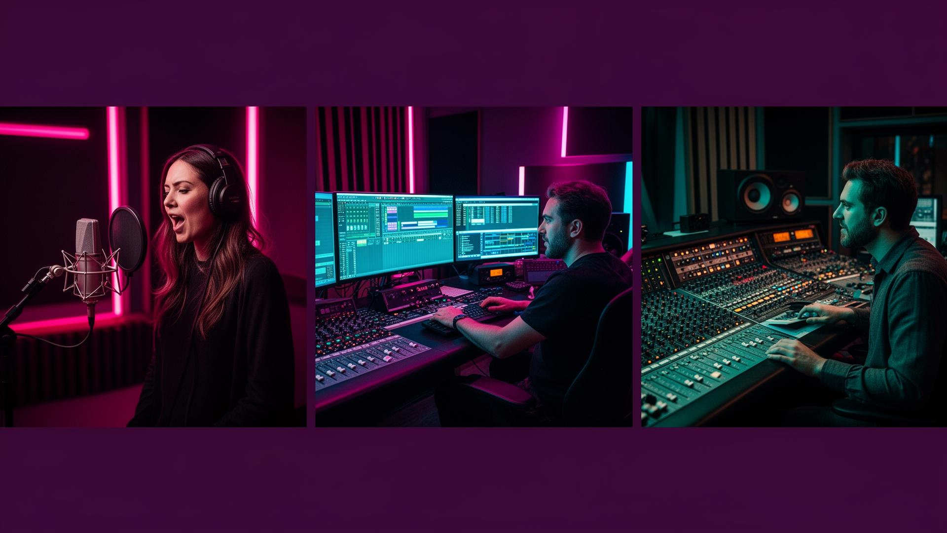 Singers, producers and recording studios using LyricsRunnerVST worldwide